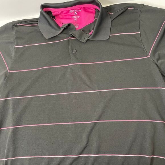 Antigua| Mens Large| Bear Lakes| Golf Polo| Xtralite| Moisture Wicking - Picture 11 of 12